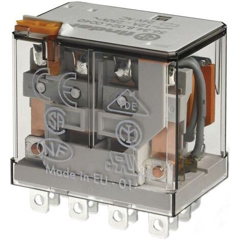 Finder 56.34.8.110.0040 Steckrelais 110 V/AC 12 A 4 Wechsler 1 St. (1/5)