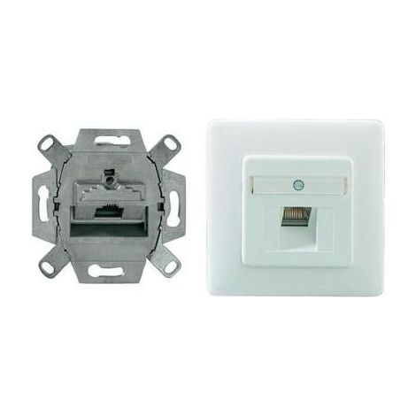 Rutenbeck DATENDOSE KAT6 1XRJ45 RAL9010 (N138112030 KOMPAKT)