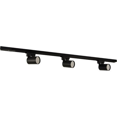 Faretto a binario 3xGU10 35W nero Sofia Ideus 04033 (1/2)