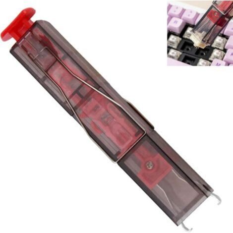 2 in 1 Keycap Puller Switch Puller, Outil de Retrait pour Claviers Mécaniques Gaming, Conception en Acier Inoxydable, Compatible avec Tous Les Claviers Mécaniques (1/5)