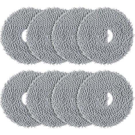 8er-Pack Moppbezüge für Qrevo QV 35A/ S5V/ Saros 10R/ CurvX/Edge S5A/ QV 35S/ Saros Z70 Master Mop Cloth Ersatzteile (1/5)