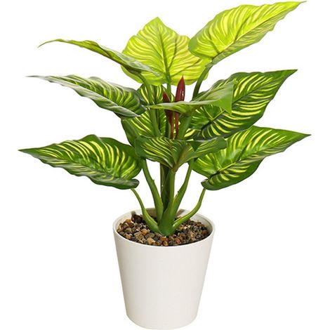 Plante Artificielle en Pot Décorative d'Intérieur - Bonsai Imitation Réaliste pour Maison 61893 (1/5)