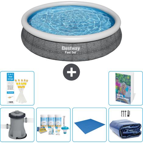 Bestway Fast Set Rund - 366x76 cm - 7-teilig  S289 (1/5)