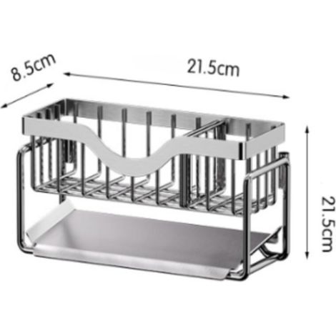 Petit format - modèle sans porte-serviettes (avec boîte intérieure), kit de rangement pour lavabo (1/5)