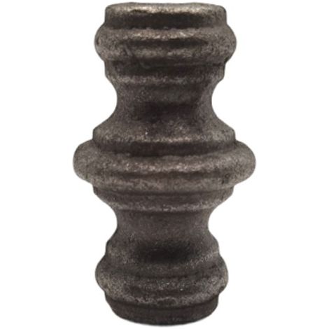 Metalideal  Coulisseau Louis Dimension trou - 12 mm, Hauteur - 63 mm