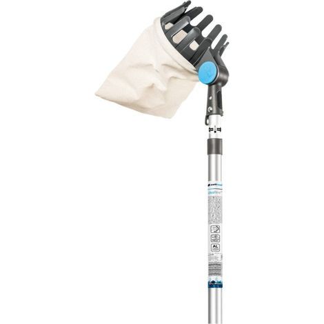 Cellfast – Ramasse fruits télescopique aluminium 165-305 cm – Lame inox pivotante 180° – Sac collecteur 12x18 cm – Poids léger 0,7 kg (1/4)