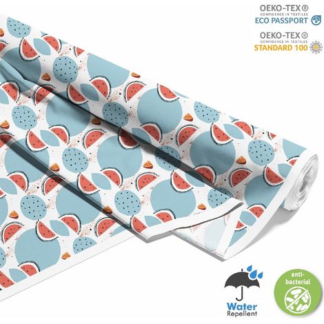 TESSUTI DECORATIVI PER ESTERNI OXFORD - motivo estivo DX8977 (1/5)