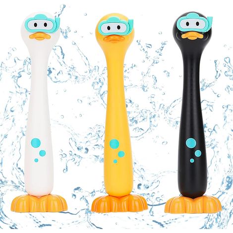 JSSEVN-Jouets de Plongée, Jouet de Natation pour Piscine, Bâtons de Plongée, Anneaux de Plongée, Canard Jouets de Plongée pour Formation sous-Marin (1/5)