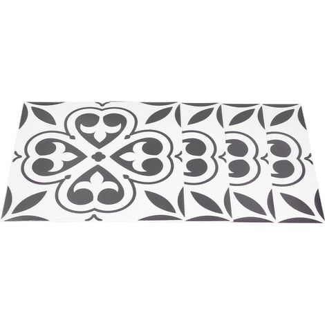 Ensemble de 4 stickers muraux à faire soi-même, imperméables et auto-adhésifs, pour la maison, la salle de bain et la chambre. (1/5)
