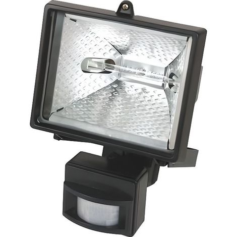 Projecteur halogène VELLEMAN - éclairage 400W R7S - détecteur de mouvement infrarouge et radar