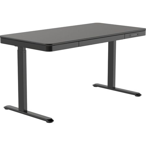 Scrivania elettrica regolabile Activejet nera ergonomica