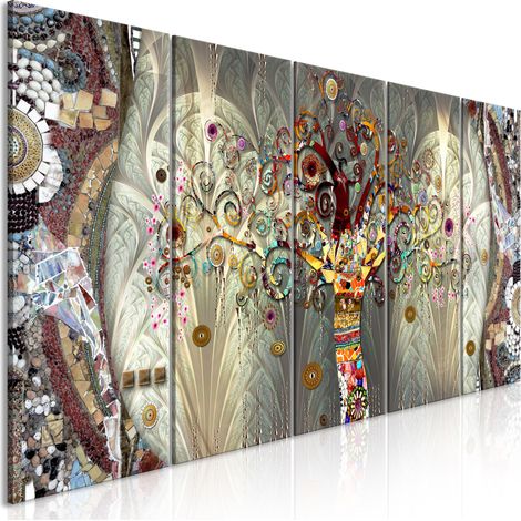 Quadro - Tree of Life (5 Parts) Narrow - 225x90 (1/4)