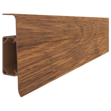 Tira de PVC Esquero de 21 x 66 cm de largo, 250 cm, roble, 1 unidad. (1/4)