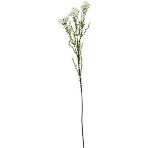 Hill Interiors Collection Jardin Naturel Vaxblomma Konstgjord Blanc/Gris-Online Store (1/4)