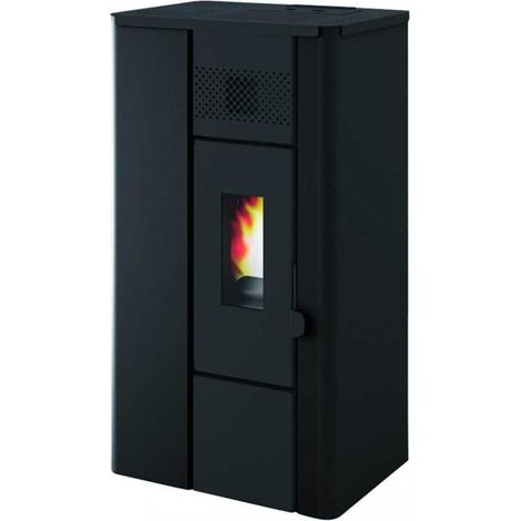 Poêle à pellets Noa 6,3 kW Noir Punto Fuoco Eva Calor