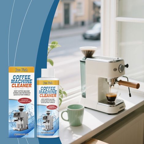 Kaffeemaschinenreiniger, entfernt Schmutz und Ablagerungen aus Kaffeemaschinen und reinigt Filter universeller Haushaltsreiniger – 237 ml -- BIEMMEDUE (1/5)