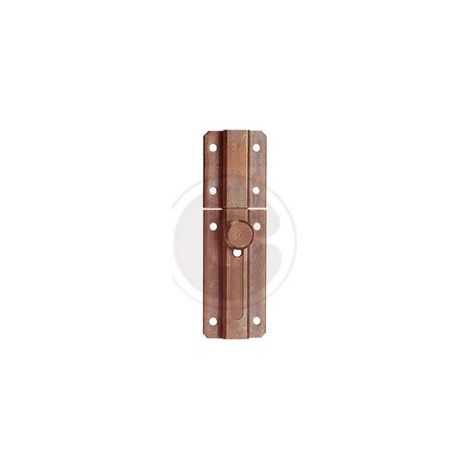 20 pz catenaccio catenacciolo orizzontale acciaio zincato 160 mm porte porta (1/2)
