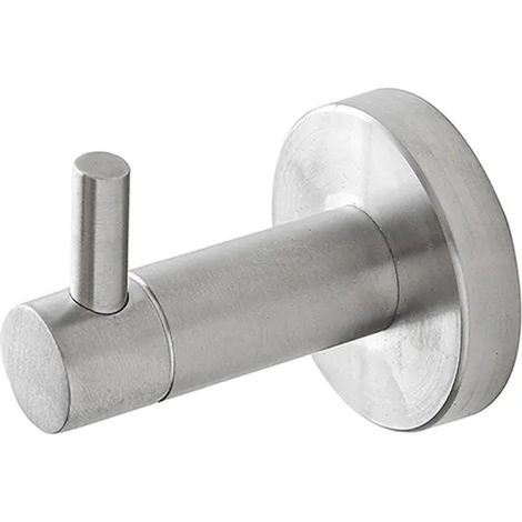 Appendino da muro per accappatoi e asciugamani in acciaio inox satinato Galassia (1/2)