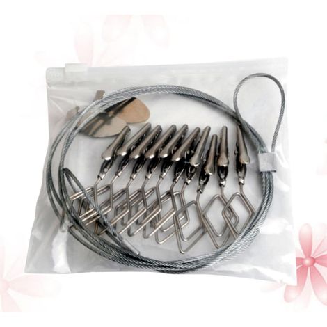 Pince Photo Double Tête 10pcs Motif Diamant en Métal Argenté Clips Robustes pour Tenir Photos et Papiers, pour Décoration Murale et Fêtes (1/5)