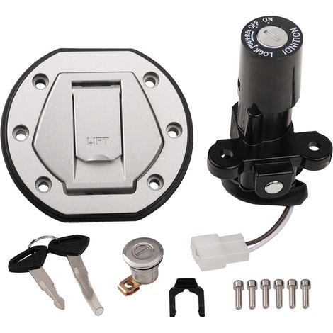 Bajaj Ignition Switch Key Lock for Pulsar NS200 Motorcycle Accessories (ABS Version) (1/4)