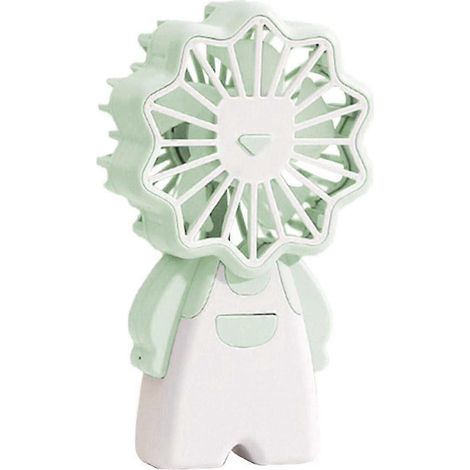 Mini éventail portable mignon en forme de lion (1/5)