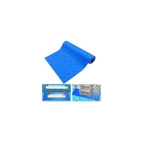 Tapis antidérapants pour marches d’escaliers de piscines – Tapis de sécurité en PVC avec surface texturée antidérapante, adaptés aux piscines gonflables et hors sol, dimensions 90 × 23 cm (1/5)