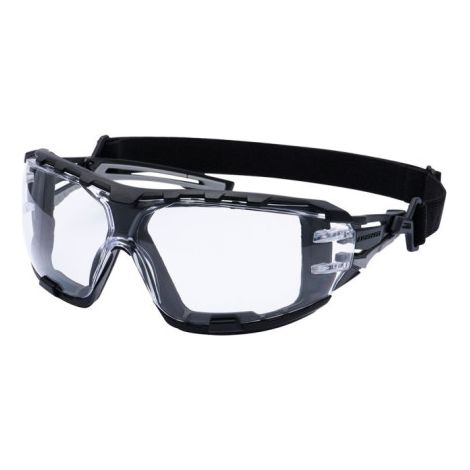 Gafas de seguridad envolventes antracita Plus PORTWEST PR02  Incoloro