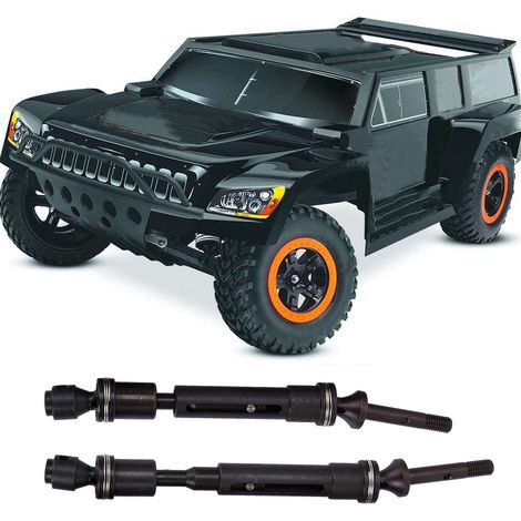 Arbre de transmission avant/arrière en métal CVD universel pour Traxxas Slash et HuanQi 727 - Version arrière (1/5)
