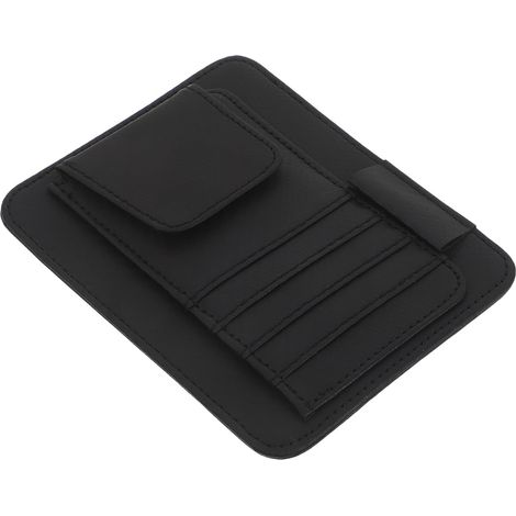 Carbon Fiber Car Sun Visor Organizer Clip Multipurpose (1/5)