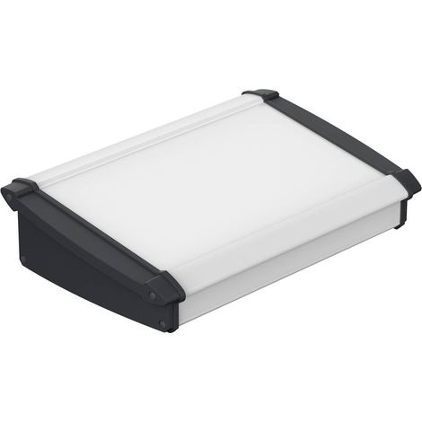 Bopla ALU-TOPLINE ATPH 1865-250 Contenitore da banco (L x L x A) 250 x 181 x 68 mm Alluminio, ABS Grigio grafite (RAL 7 (1/3)