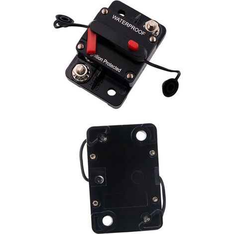 70A AMP Disjoncteur Fusible Réinitialiser 12-24V Voiture Bateau Auto Étanche Boîte à Fusibles Fusible Voiture Fusibles