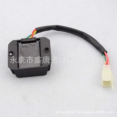 GOOFIT voltage regulator is compatible with GY6 150cc and CG 125cc-250cc vertical motor ATVs. (1/4)