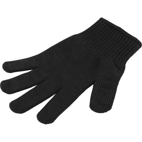1 paire de gants de travail en maille d'acier inoxydable résistants aux coupures, outil de protection pour boucher (1/5)