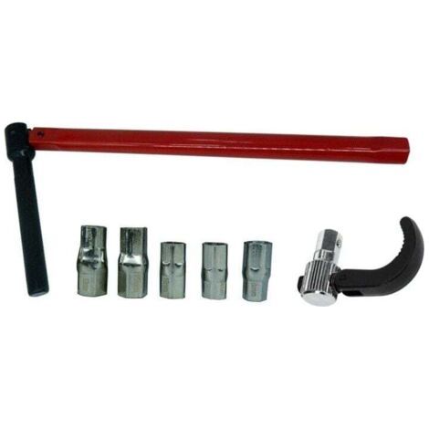 Clé écrou robinet avec mâchoire-