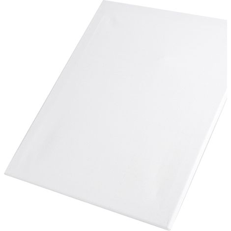 Cadre pour peinture à l'huile, toile mélangée en lin, châssis en bois, 40x50 cm, support pour tableau tendu (1/5)