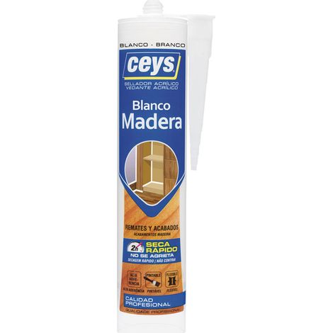 MASTIC BLANC POUR BOIS - 280 ML (1/2)