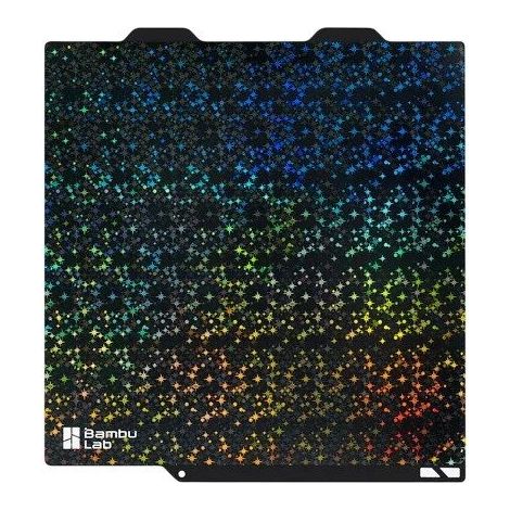 Impresora 3D bambulab starry surface plate magnética PEI
