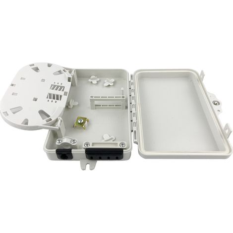 4-adriger FTTH-Glasfaser-Verteilerkasten, 4-Port-Glasfaser-Verteilerkasten IP65 (1/5)