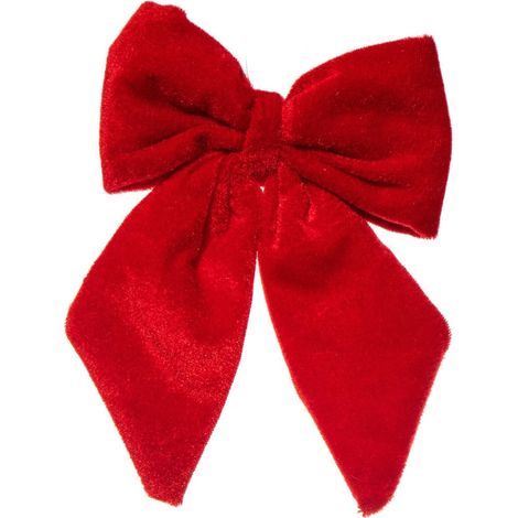 ARPIMEX Fiocco Natale Velluto 13 x 15 Cm Rosso