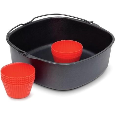 Accesorio de repostería Philips para Airfryer XL: moldes de silicona para magdalenas (1/5)