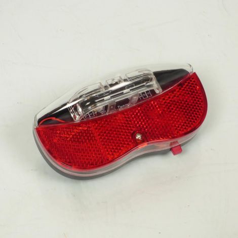 Feu éclairage arrière à 2 LED rouge P2R pour porte bagage velo (1/5)