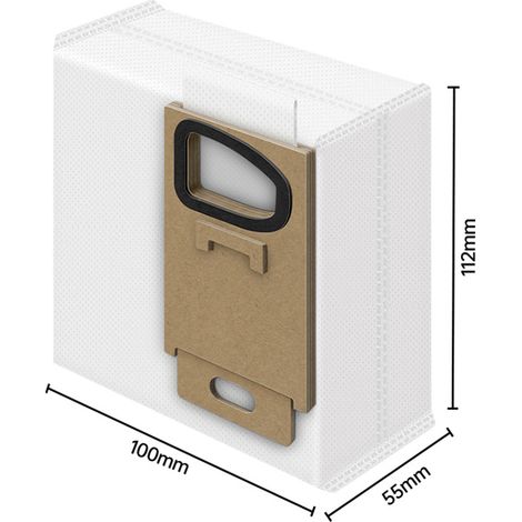 Compatible avec les accessoires, sacs à poussière et sacs à déchets des aspirateurs portatifs Roborock H5/H6/H7. (1/4)