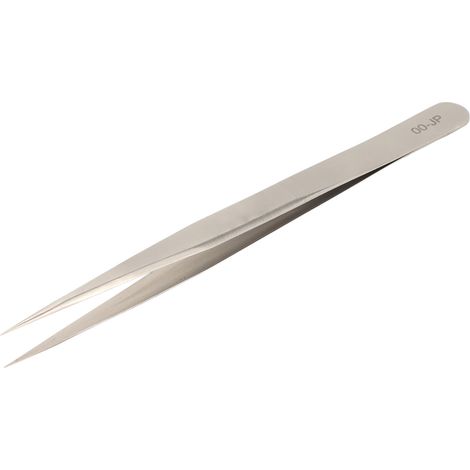 Pince à réparer antistatique pointe ronde acier inoxydable trempé de précision pour bricolage et électronique (1/5)