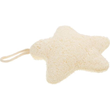 Serviette de bain double face pour garçons et filles, accessoire de bain exfoliant en luffa pour la douche, brosse exfoliante (1/5)