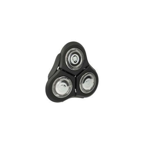 Scherkopf kompatibel zu Philips RQ11xx Serie, Schwarz Silber, Ersatz für Rasierer-Kompatibles Produkt