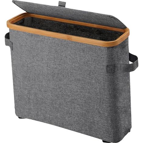 Panier de rangement salle bain, porte-papier toilette (1/5)