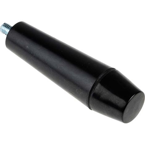 Levier biseauté RS PRO, Poignée conique, filetage M8, Mâle L. 12mm ( Prix pour Paquet de 6 )
