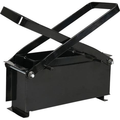 Compacteur de papier et carton – Presse à briquette avec fort pouvoir calorifique – Recyclage de vieux journaux et cartons – Dimensions 27x10x14cm – Cogex