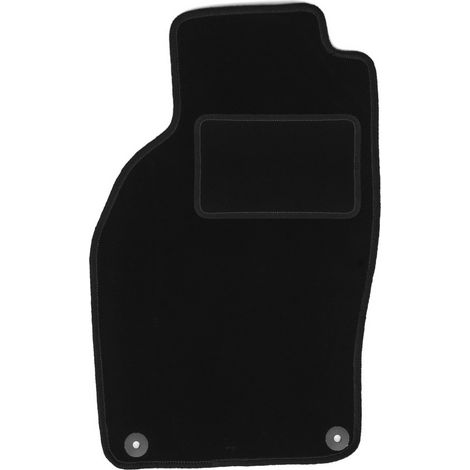 Alfombrilla de conductor negra para Saab 9-3 I Cabrio (1998-2003)