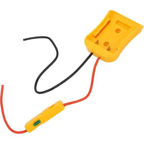 Sicherer 20-V-Akkuadapter, Umrüstwerkzeug mit 30-A-Sicherung, 14-AWG-Kabel, Ersatz für Bohrmaschinen, 1 Stück (1/5)